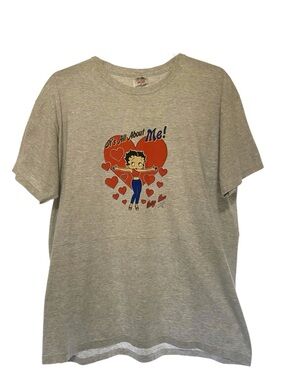 Vintage Y2K Betty Boop 'It's All About Me' Graphic Tee - Women’s XL